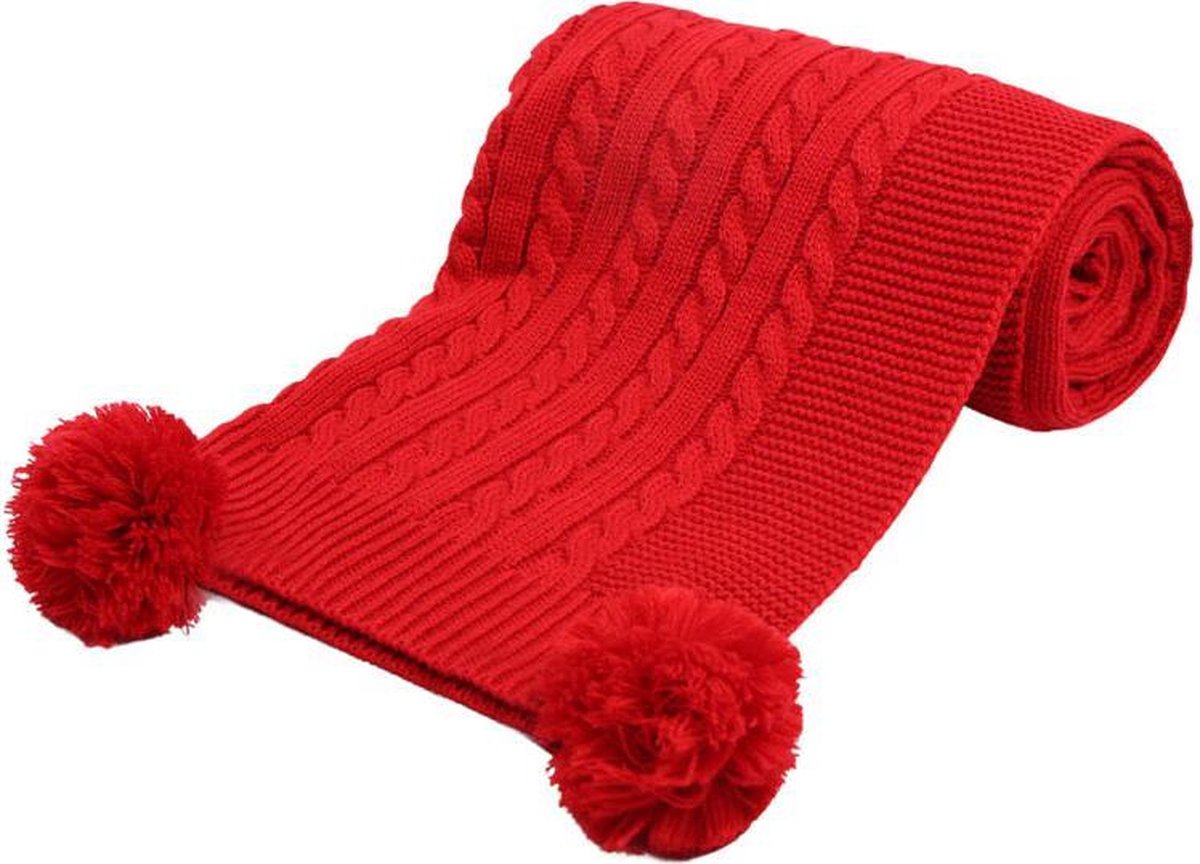 Soft Touch Wikkeldeken Elegance Junior 70 X 100 Cm Acryl Rood