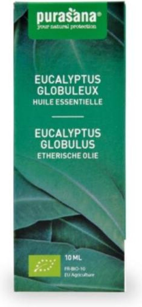 Goedkoopste Purasana Etherische Olie Eucalyptus Globulus Bio 10 ml