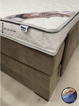 Platinum 80x210 - 12 cm dik - Bamboo Hoes -  HR55 Koudschuim - Topdekmatras