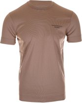 Emporio Armani Heren Incenso T-shirt Taupe maat M