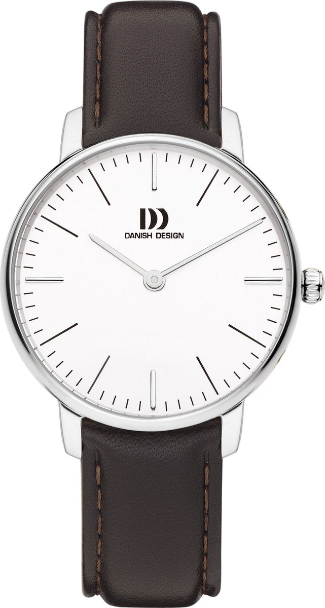 Danish Design IV12Q1175 horloge dames - bruin - edelstaal