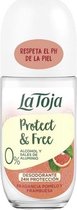 Deodorant Roller Protect & Free La Toja Framboos Grapefruit (50 ml)