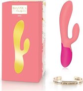 Dubbele Stimulatie Vibrator Rianne S Essentials Xena Rabbit Koraal Roze