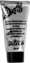 Boland - Tube schmink zilver (38 ml) - Zilver - Vloeibare schmink - Carnaval, Themafeest, Halloween -