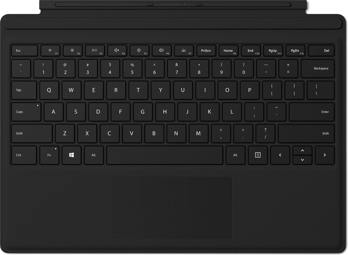 Neem de telefoon op Cirkel kin Microsoft Surface 7 Type Cover Pro - Toetsenbord - QWERTY | bol.com