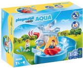 Playset 1,2,3 Aquatic Carrousel Playmobil 70268 (8 pcs)