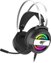 Havit Gaming Headset - RBG licht - Luidspreker: ?50 mm - Microfoon: ?6,0 * 2,7 mm - Gevoeligheid: 108 ± 3dB