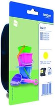 Originele inkt cartridge Brother LC-221YBP Geel