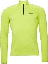 Craft Core Gain Skipully - Korte Rits - Midlayer - Wintersport -  Groen Heren - Maat M