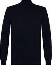 Profuomo Heren Pullover Donker Blauw maat M