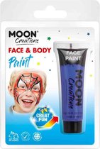 Moon Creations - C01389 Face & Body Paint - Schmink - Blauw