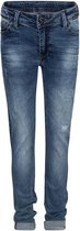 Indian Blue Jeans Broek jongen damaged medium denim maat 158