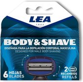 Reservescheermesje Lea Body Shave (2 uds)