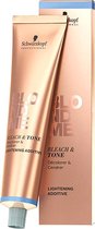 Permanente Kleur Blondme Bleach & Tone Schwarzkopf Roze (60 ml)