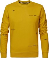 Petrol Industries - Sweater met logo artwork Heren - Maat XXXL