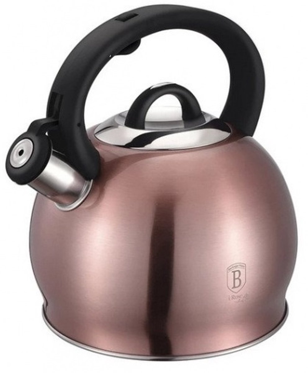 Berlinger Haus Theepot 3 Liter 23 X 23 Cm Rvs Roségoud