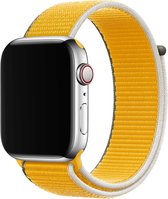 Wabando Nylon Band Exhibit Zonnebloem compatibel met Apple Watch 41/40/38 mm