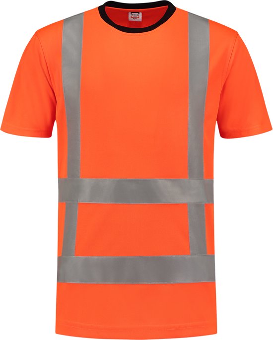 Foto: Tricorp t shirt rws birdseye 103005 fluor oranje maat l