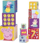 Cube empilable Peppa Pig - speelgoed éducatif