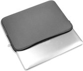 Grijs Laptop hoes 15.6 inch - Laptop sleeve - Laptophoes 15 inch - Laptop Cover - Schokbestendig - Extra stevige Laptop Case
