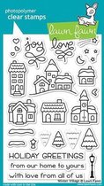 Winter Village Clear Stamps (LF1472)