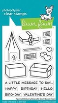 Special Delivery Box Add-On Clear Stamps (LF2468)