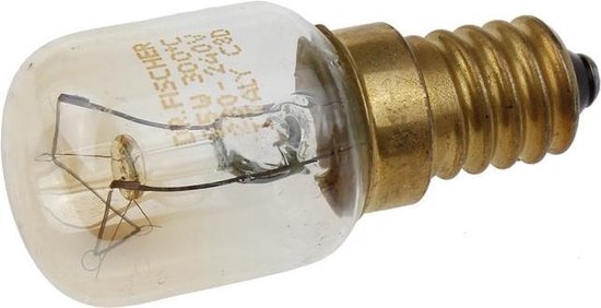 Ampoule Four SMEG 25W 230V 300° - Référence 824610176 - Compatible Nombreux Modèles Fours SMEG - Lampe éclairage Intérieur