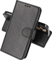 Hoesje Geschikt voor iPhone 13 Pro Max - Kaarthouder Book Case Telefoonhoesje - Zwart