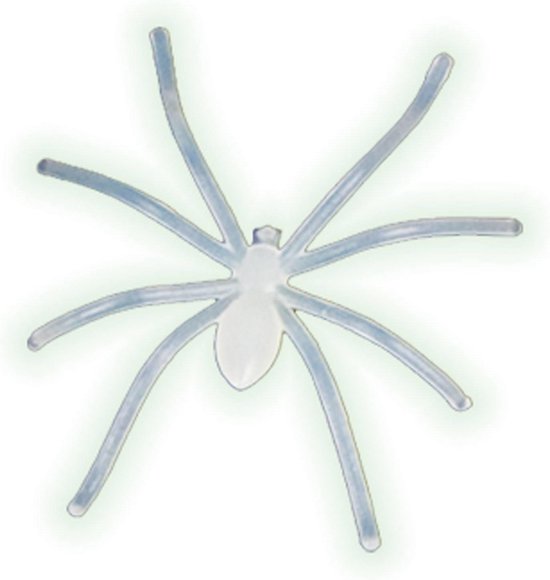 Halloween - Glow In The Dark Spinnetjes - 50 stuks