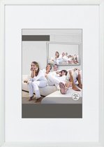 Aluminium Fotolijst - Profiel M109 - 40 x 50 cm - Zilver Mat