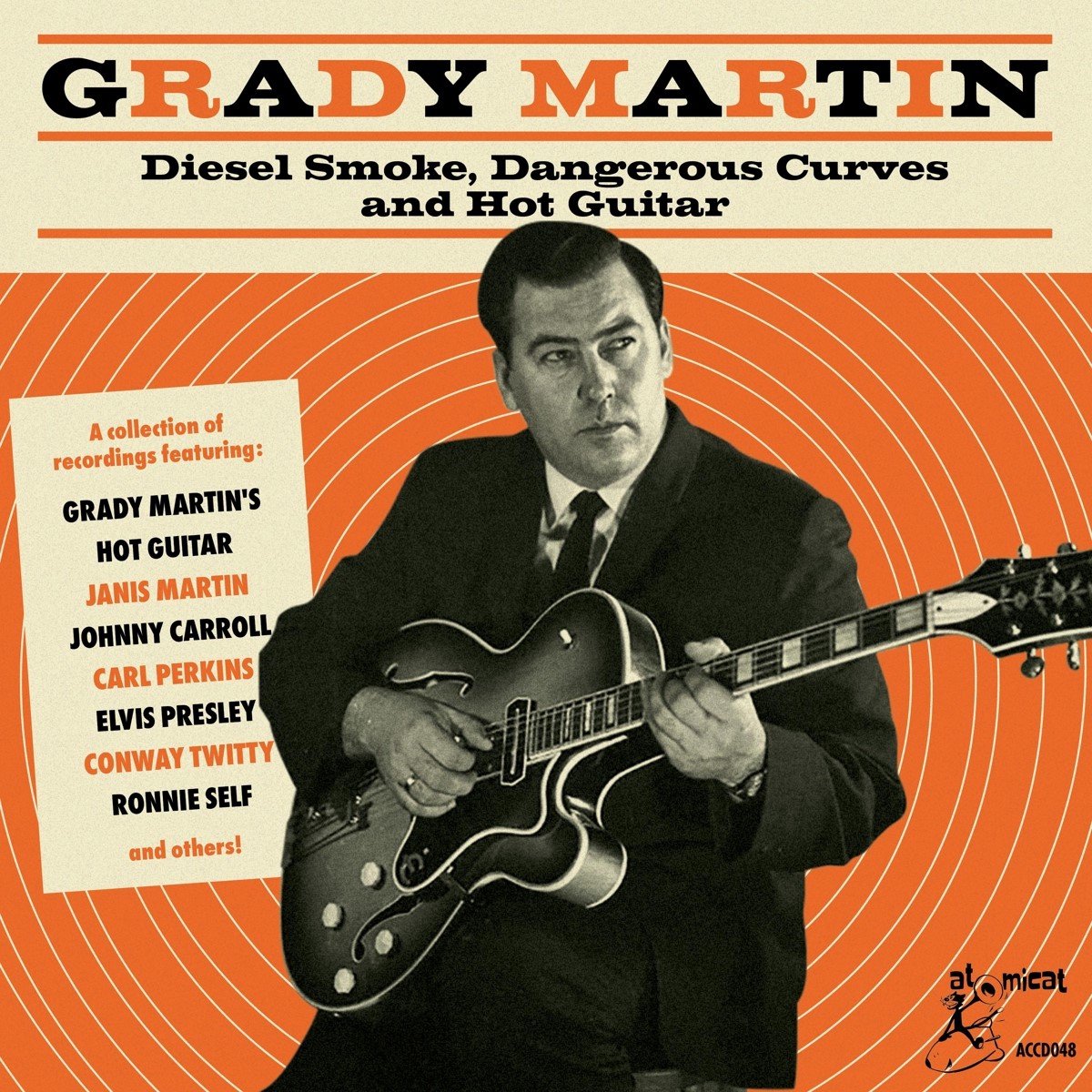Grady Martin & Various - Diesel Smoke, Dangerous Curves And Hot Guitar (CD)