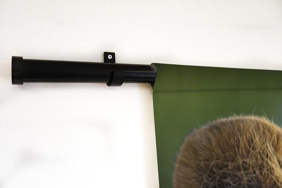 Tapisserie Lions - Jeune lionne Tapisserie coton 120x180 cm - Tapisserie avec photo XXL / Groot format !