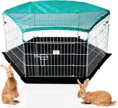 Nobleza Puppyren 40RLK - Hondenren met 6 Kennelpanelen - 56.5 x 56.5 cm