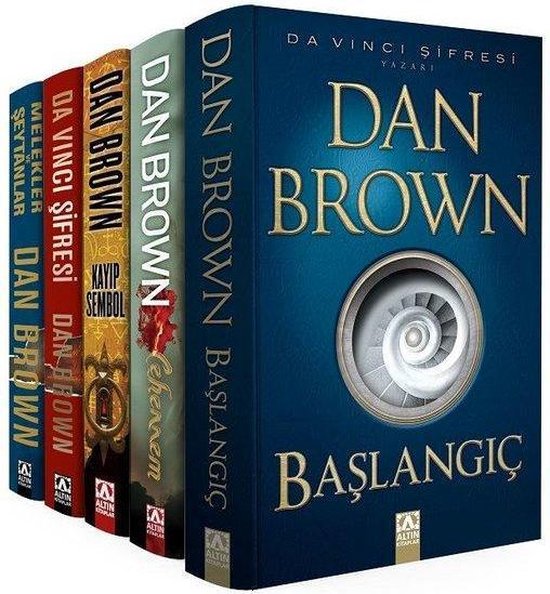 Dan Brown Set Robert Langdon Serisi 5 Kitap Takım, Dan Brown