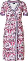 YESTA Lilith Jurk - Warm Fuchsia/Multi-C - maat 3(52)