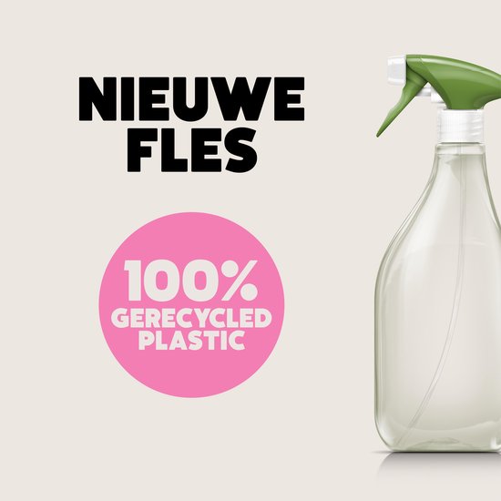 Ecover Allesreiniger Spray Harde Oppervlakken - Voordeelverpakking 6 x 500 ml - Vet & vuil verwijderen - Plantaardig & Biologisch afbreekbaar - Citroengras & Gember geur