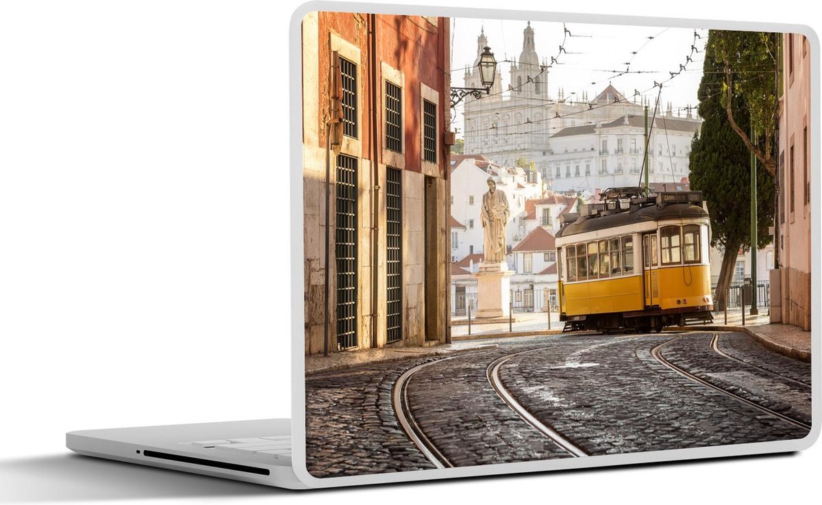 Afbeelding van product SleevesAndCases  Laptop sticker - 13.3 inch - Straat - Portugal - Lissabon