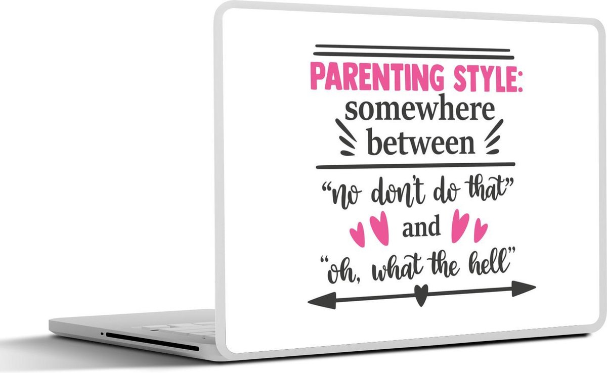 Afbeelding van product SleevesAndCases  Laptop sticker - 12.3 inch - Moeder - Ouders - Quote