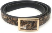 Riem Slangenlook -  71 t/m 86 centimeter  — Bruin