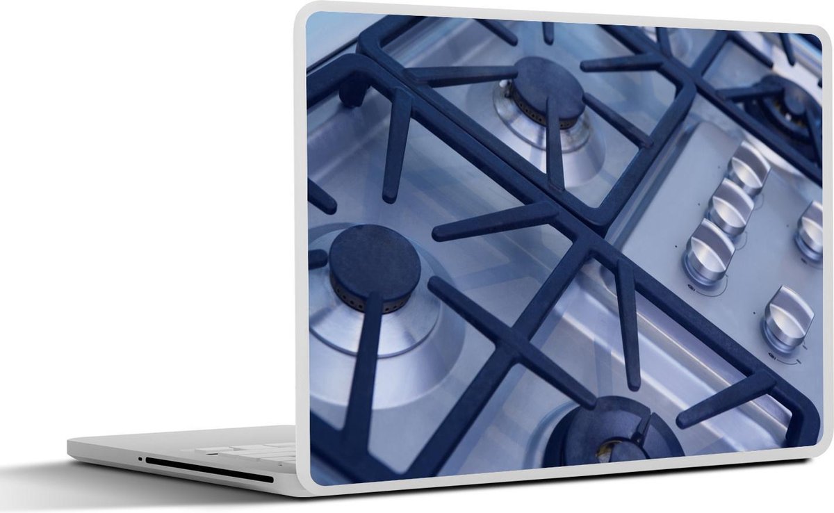 Afbeelding van product SleevesAndCases  Laptop sticker - 10.1 inch - Een close up van een fornuis