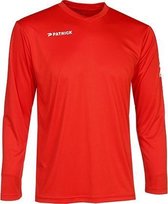 Patrick Pat105 Voetbalshirt Lange Mouw Heren - Rood | Maat: XL
