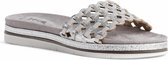 Jana Dames Slip-on schoen 8-8-27222-36 941 metallic H-breedte Maat: 38 EU