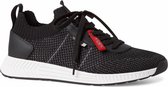 s.Oliver Heren Sneaker 5-5-13603-26 001 zwart Maat: 43 EU