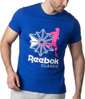 Reebok Cl R Unisex Heren T-shirt blauw