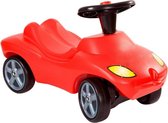 loopauto Happy Car junior 69 x 29 cm rood/zwart