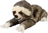 warmteknuffel luiaard 33 cm grijs