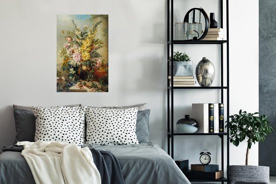 Affiche Grand vase à fleurs - Josep Mirabent - Maîtres anciens - 40x60 cm