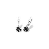 Favs Dames  925 sterling zilver Onyx 2 One Size 87194329