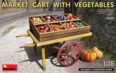 1:35 MiniArt 35623 Market Cart with Vegetables Plastic kit