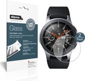 dipos I 2x Pantserfolie helder compatibel met Samsung Galaxy Watch 46mm Beschermfolie 9H screen-protector